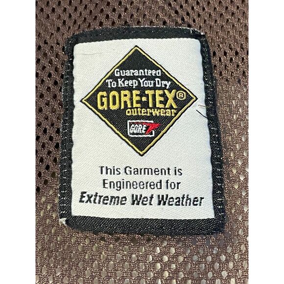 Cabela’s Gore-Tex Waterproof Hunting Jacket XL Tall Realtree Camo Hooded Coat - Picture 12 of 14